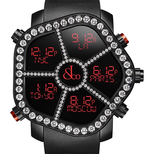 (image for) Jacob & Co GH100.11.RP.PB.A Diamond Bezel watch for sale